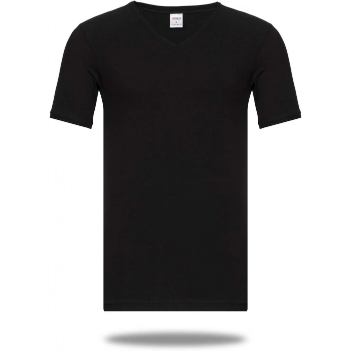 MDB Star 206 Modal Yarım Kol V-Yaka T-Shirt Atlet