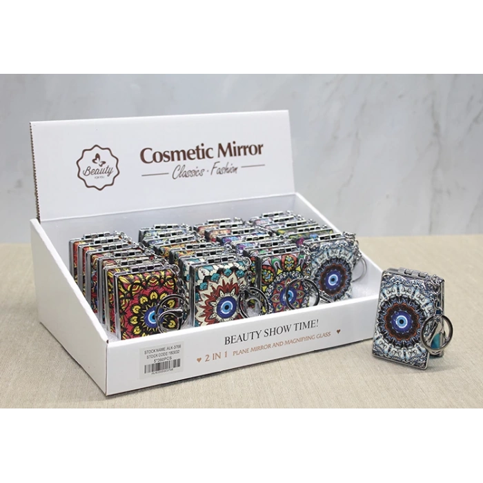 MDB Taşlı El Aynası Anahtarlık Model 1