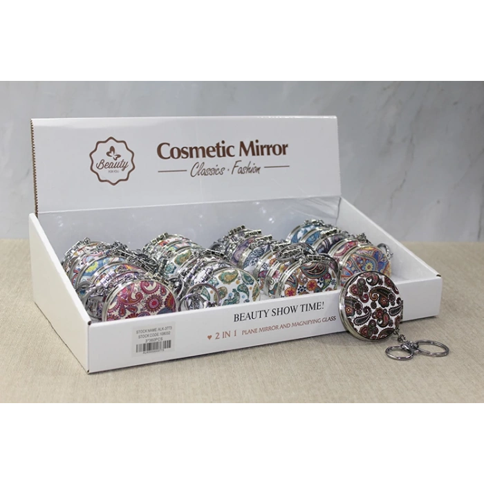 MDB Taşlı El Aynası Anahtarlık Model 8