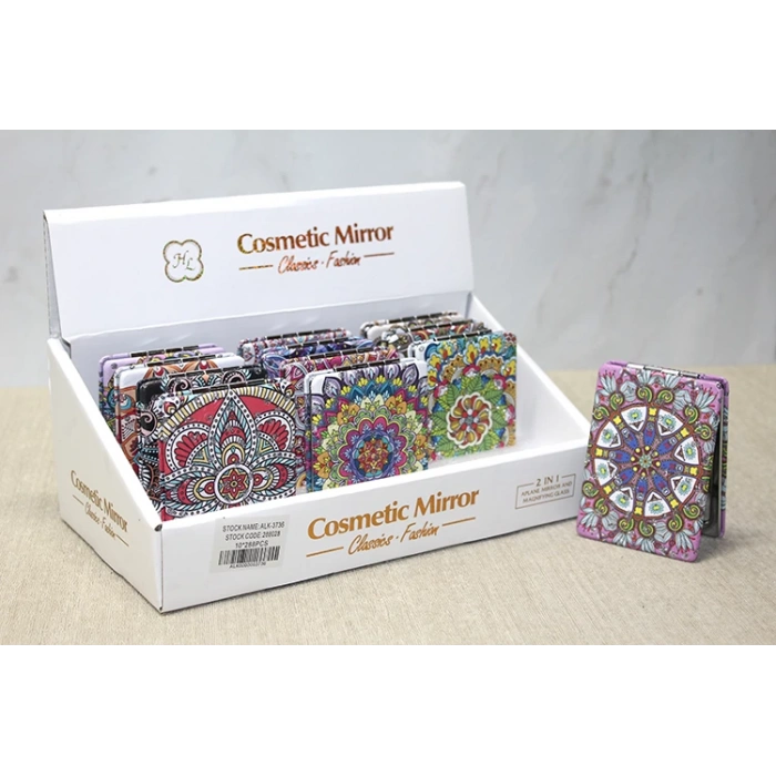 MDB Taşlı El Aynası Dikdörtgen İnce Model 1