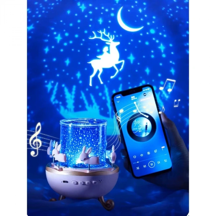 MDB Tavşan Atlıkarınca Multifonksiyon Projektör