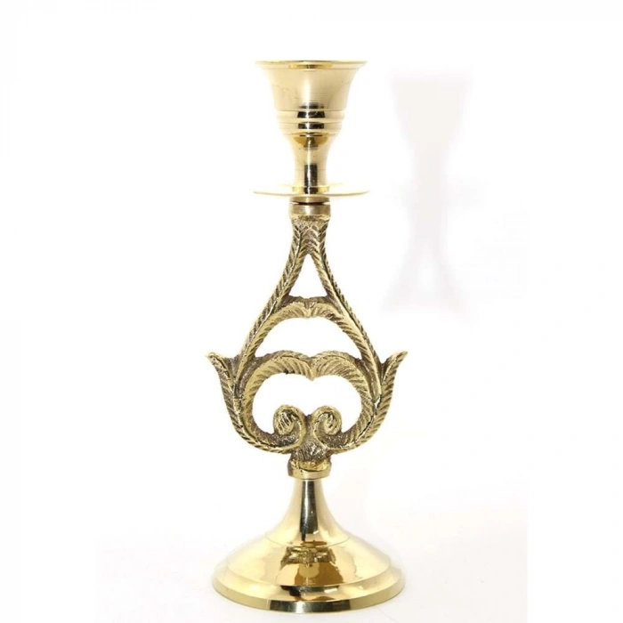 Tekli Pirinç Şamdan