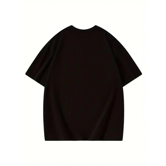 MDB Thousand Baskılı Oversize Bisiklet Yaka Tshirt  iyah