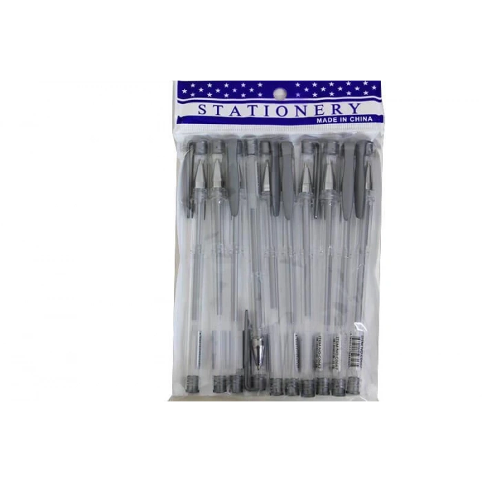 Tükenmez Kalem Sarı Mürekepli 10lu Deste 10!lu Paket