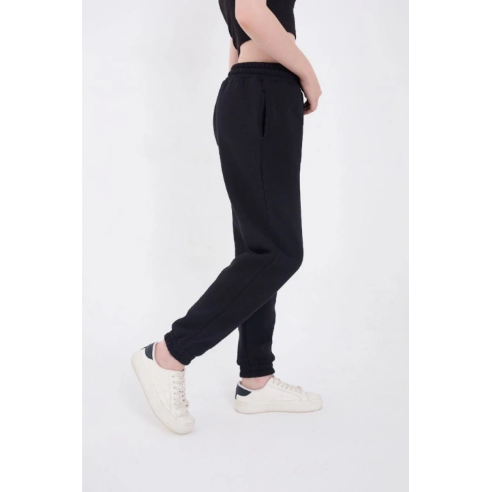 MDB Üç İplik Basic astikli Eşofman Pantolon  acivert