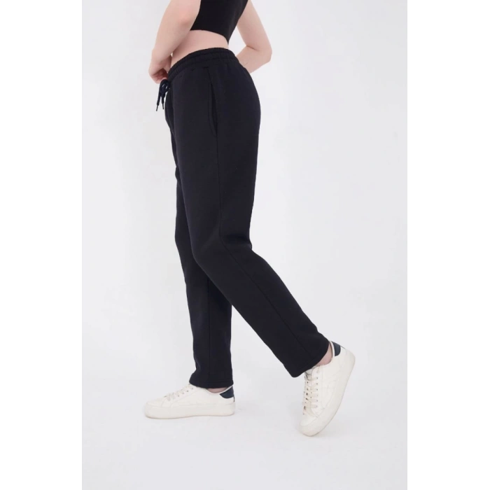 MDB Unisex Üç İplik Basic Eşofman Pantolon  acivert