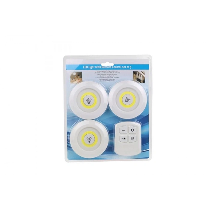 Uzaktan Kumandalı Yapışkanlı Led Spot Lamba Kamp Lamba