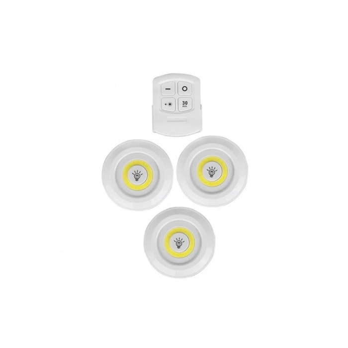 Uzaktan Kumandalı Yapışkanlı Led Spot Lamba Kamp Lamba