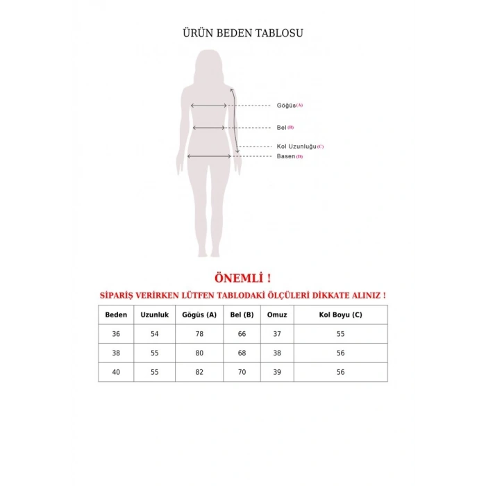 MDB Vatkalı Kruvaze Model Sandy BluzBej