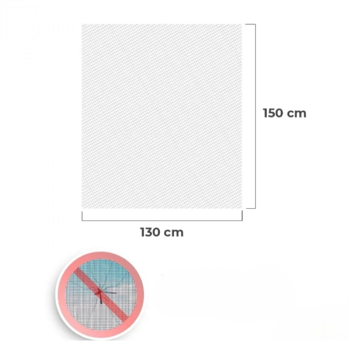 MDB Yapışkanlı Çift Kanat Sineklik