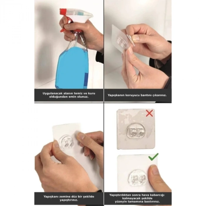 MDB Yapışkanlı Duş ve Banyo Rafı