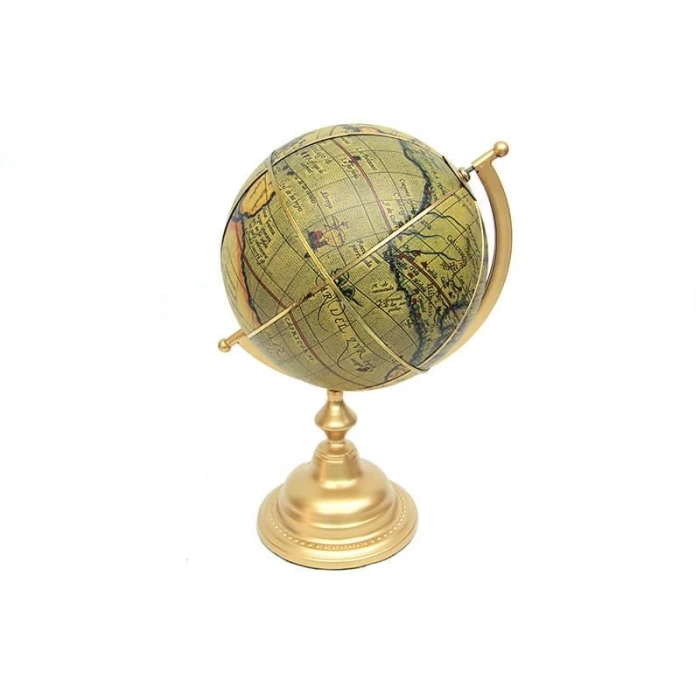 Yerküre Kaideli Dünya Küre Dekoratif Hediyelik