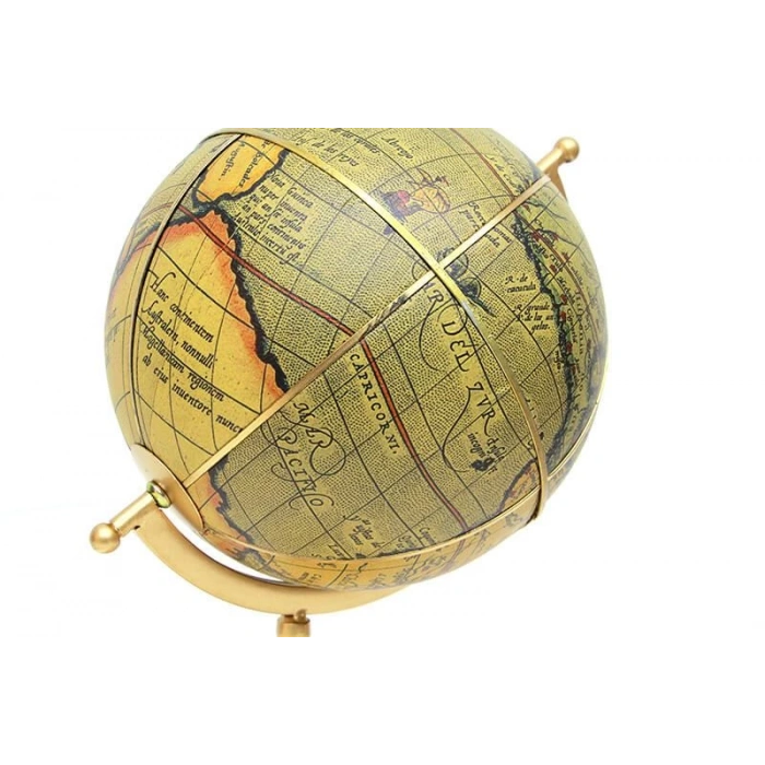 Yerküre Kaideli Dünya Küre Dekoratif Hediyelik