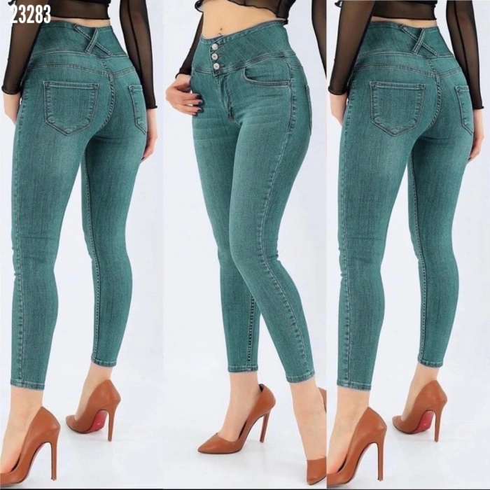 MDB Yüksek Bel ikralı Jean Pantolon 90 Cm