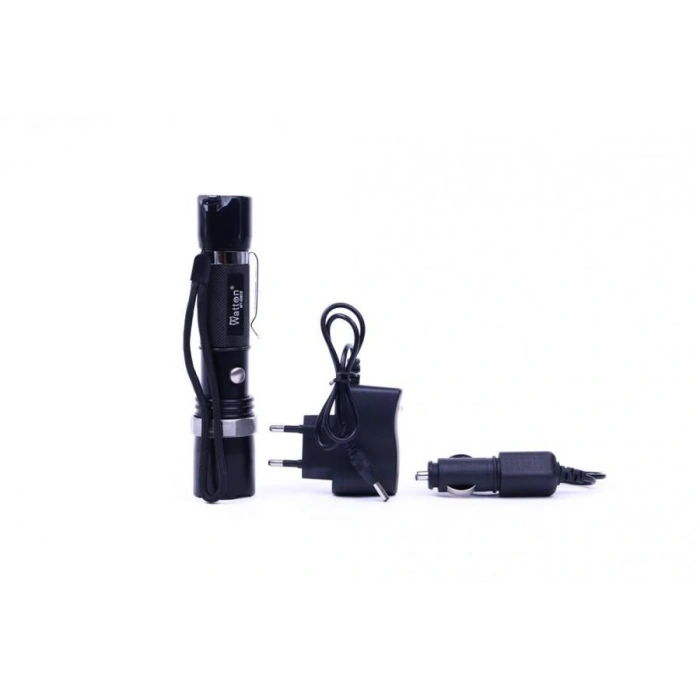 Zoomlu Şarjlı EL Feneri Ampul Ömrü 100000 Saat Kamp Fener Lamba