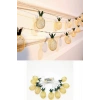 2m 10 Led Pilli 2 Kademeli Ananas Led Işık