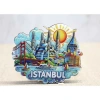 Ahşap İstanbul Temalı Magnet
