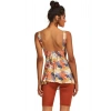 MDB Argento 0551-9165 Yaprak Desenli Yarı Kapalı Taytlı Tankini