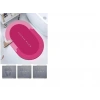 Büyük Boy Pembe Süper Su Emici Kaymaz Tabanlı Banyo Paspası ( 80*50 )cm
