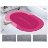 Büyük Boy Pembe Süper Su Emici Kaymaz Tabanlı Banyo Paspası ( 80*50 )cm