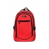 Çok Amaçlı Laptop Dizüstü Bilgisayar Bölmeli Sırt Çanta Kırmızı