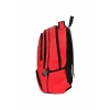 Çok Amaçlı Laptop Dizüstü Bilgisayar Bölmeli Sırt Çanta Kırmızı