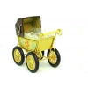 Dekoratif Metal Bebek Arabası Biblo Vintage Hediyelik