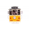 Dekoratif Metal Çerçeve Tramvay Temalı Vintage Hediyelik
