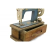 Dekoratif Metal Dikiş Makinesi Kutulu Biblo Hediyelik