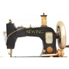 Dekoratif Metal Dikiş Makinesi Kutulu Biblo Hediyelik
