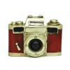 Dekoratif Metal Fotoğraf Makinesi Obje Biblo Vintage Hediyelik