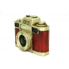 Dekoratif Metal Fotoğraf Makinesi Obje Biblo Vintage Hediyelik