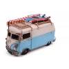 Dekoratif Metal Minibüs Çerçeveli,Kalemlik Tenteli