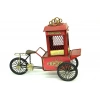 Dekoratif Metal Patlamış Mısır Arabası Biblo Ev Ofis Hediyelik