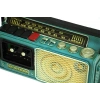 Dekoratif Metal Radyo Kumbara Vintage Biblo Hediyelik