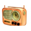 Dekoratif Metal Radyo Saat Masa Saati Vintage Ev Ofis Hediyelik