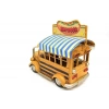 Dekoratif Metal Sandviç Arabası Biblo Hediyelik