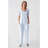 MDB Freshness 321 Kadın Sabahlıklı Pijama Takımı
