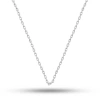 Gümüş 0.30 Mikron 45 Cm Forse Kadın Zincir