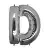 MDB Gümüş Rengi Folyo Balon 1 Metre