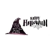 MDB Happy Halloween Temalı Duvar Stickerı
