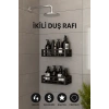 İkili Yapışkanlı Raf Duş Rafı Banyo Rafı Mutfak Rafı Organizer Düzenleyici Saklayıcı Sabunluk Şampuanlık