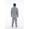 MDB Kocabey 4007 Uzun Kol Çizgili Gaffur Erkek Pijama Takım