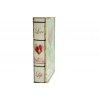 Kutu Kitap Aynalı Valentine Dekoratif Hediyelik