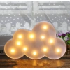 Led Işık Bulut Gece Lambası Dekoratif Led Aydınlatma
