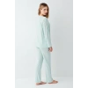 MDB Arnetta 3407-S Kadın Uzun Kol Pijama Takım