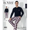 MDB Boyraz 0401 Erkek Uzun Kol Pijama Takımı