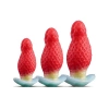 MDB Çilek Tasarımlı Silikon Anal Plug Orta – Renkli, Eğlenceli ve Konforlu Deneyim