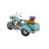 MDB Dekoratif Metal 3 Tekerlekli Motorsiklet