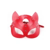 MDB Deri Fantezi Maskesi Kırmızı